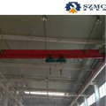 Lde Traveling Radio Remote Electric Single Girder Double Hoist Overhead Crane